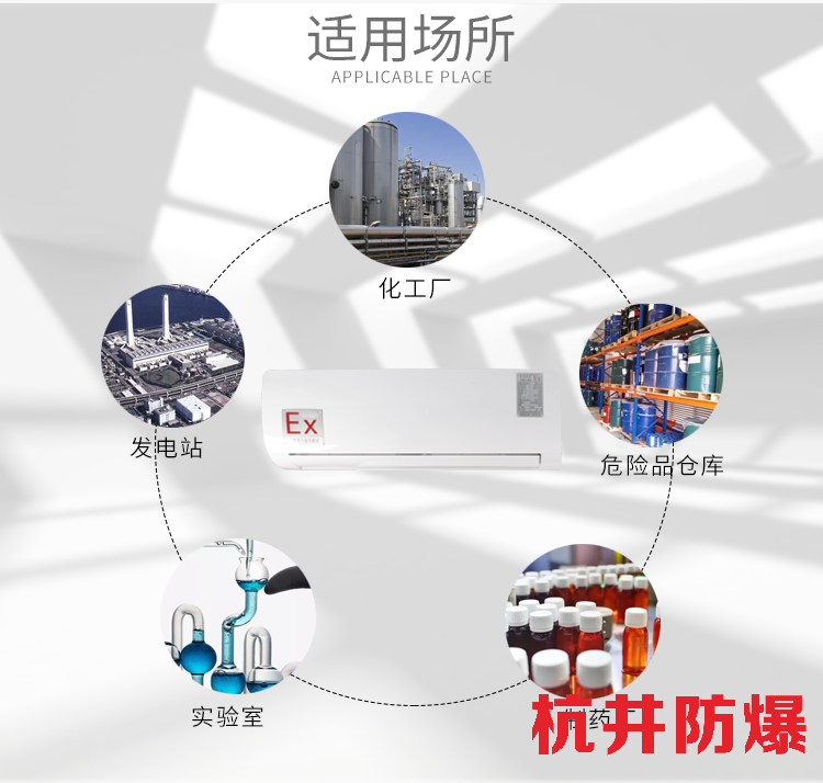 酒精房乙醇车间用防爆空调