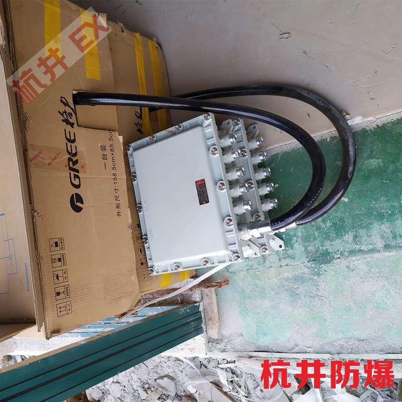 防爆箱可以增加进出线孔吗