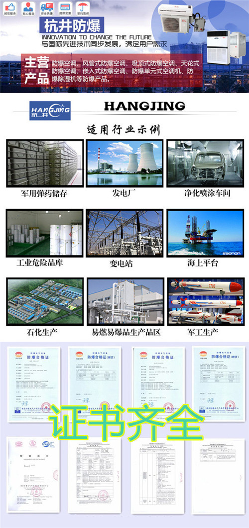防爆空调BLF-28柜式10匹图片